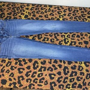 Hollister Y2K Women's Blue Skinny Jeans
